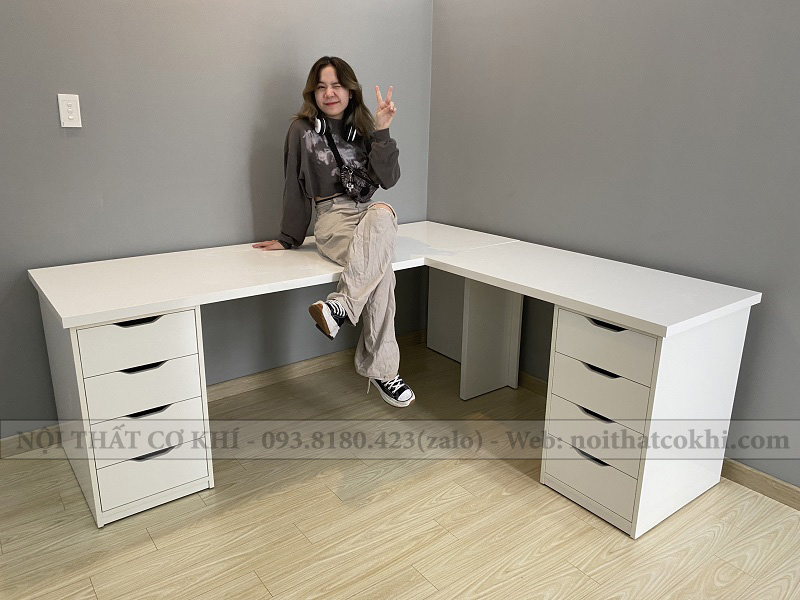 bàn IKEA chữ L